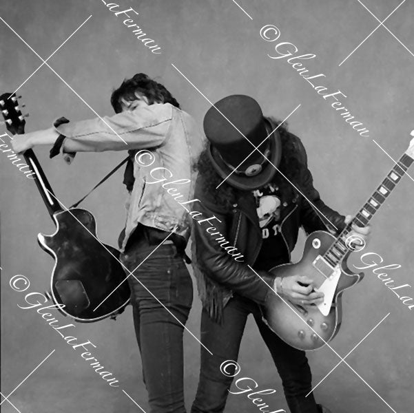 Slash and Izzy, Guns and Roses