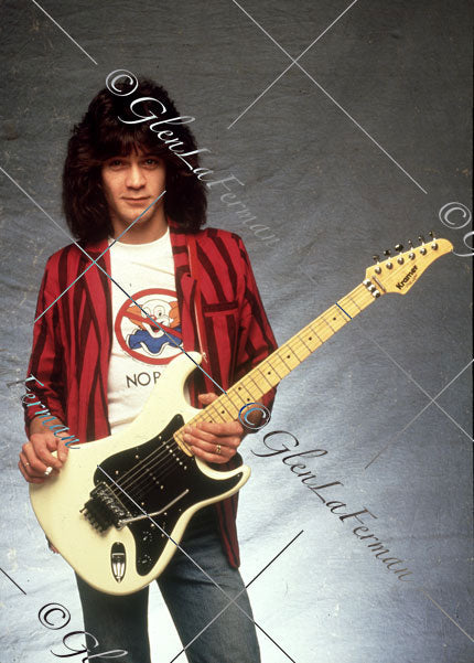 Eddie Van Halen in blazer