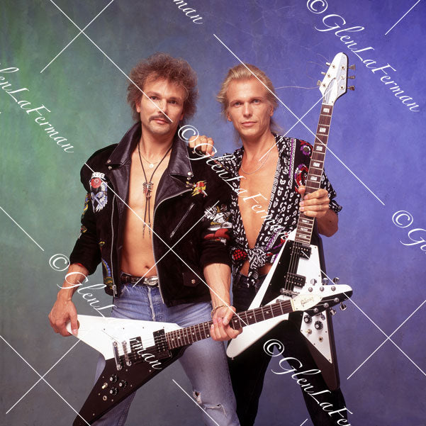 Rudolf and Michael Schenker