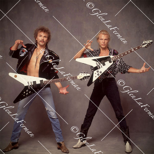 Rudolf and Michael Schenker